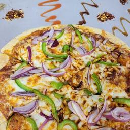 Chinese Vegetarian Pizza