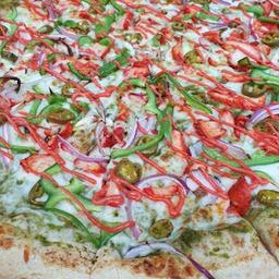 Vegetarian Green Goddess Pizza