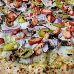 Pesto Chicken Pizza